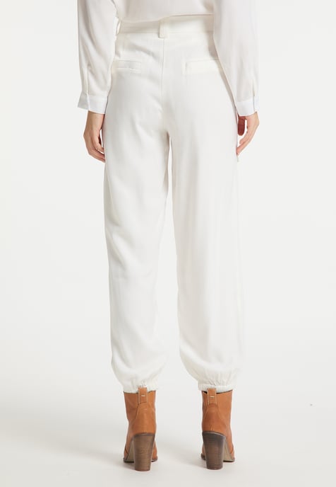 Dreimaster Stoffhose Damen weiss - Image 4