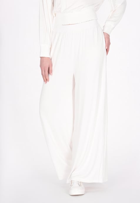 Dreimaster Hose Frauen cremefarben - Image 3