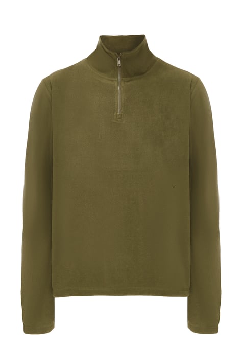 Schmuddelwedda Fleecepullover Männer khaki - Image 1