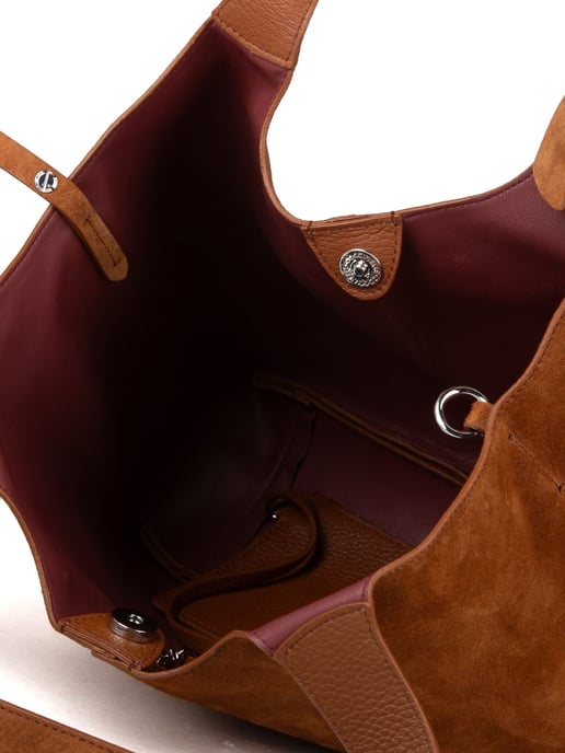 Coccinelle C-Easy Wildleder-Handtasche - Image 4