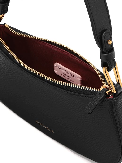 Mini-Handtasche aus Leder mit Reißverschluss - Image 4