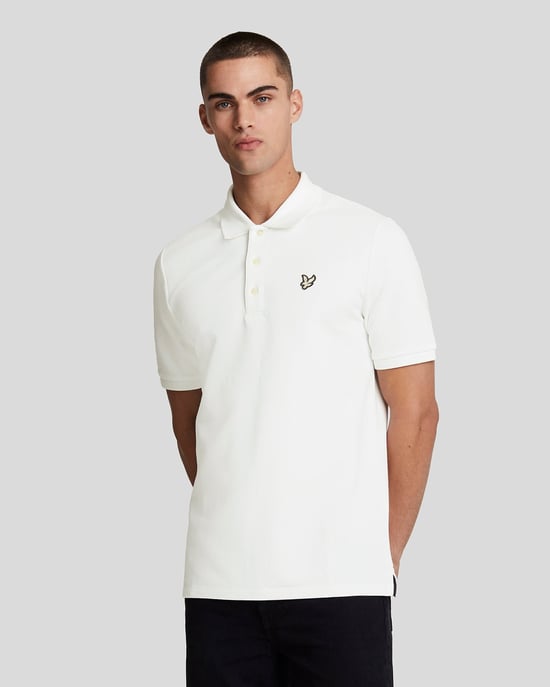 Flachrücken Piqué Poloshirt - Image 1