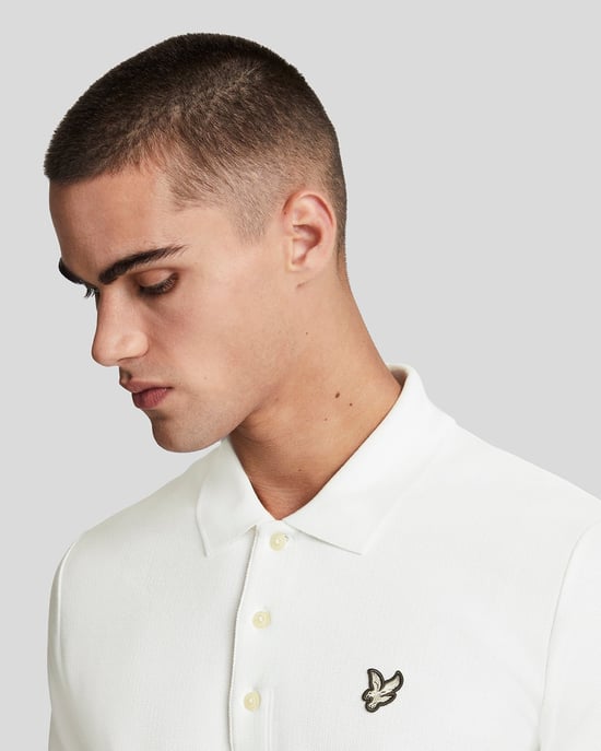 Flachrücken Piqué Poloshirt - Image 4