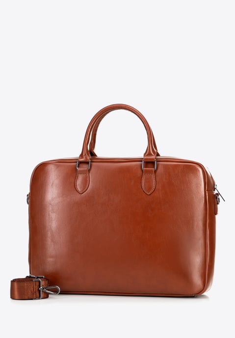 Wittchen Herren-Laptoptasche, 16 Zoll, Kunstleder, Braun, Öko-Leder - Image 3