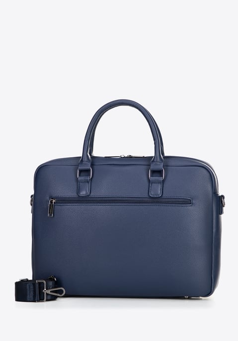 Wittchen Herren-Laptoptasche, 16 Zoll, Kunstleder, Marineblau, Öko-Leder - Image 4
