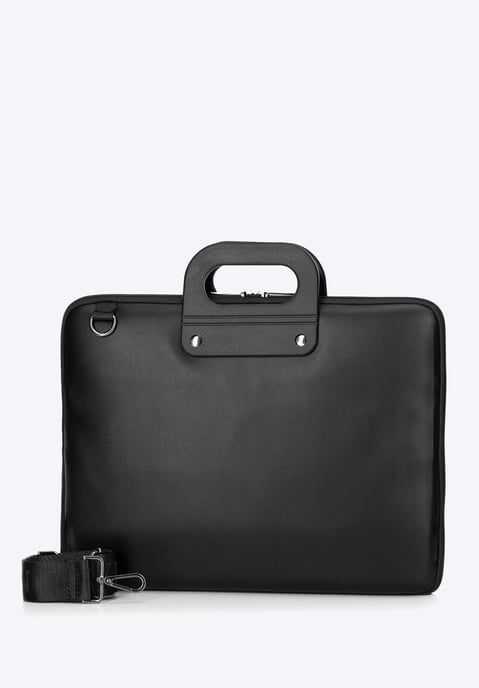 Wittchen Herren-Laptoptasche (15 Zoll) aus Kunstleder, Schwarz - Image 4