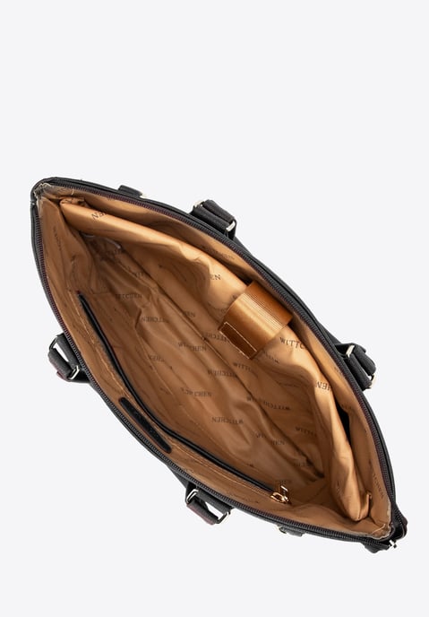 Wittchen Herren-Laptoptasche (14,5 Zoll) aus Kunstleder, Schwarz - Image 4