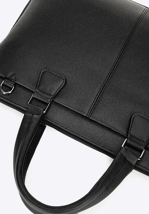 Wittchen Herren-Laptoptasche (14,5 Zoll) aus Kunstleder, Schwarz - Image 6
