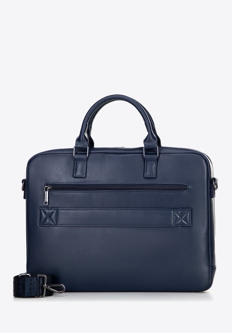 Wittchen Herren-Laptoptasche, 16 Zoll, Kunstleder, Marineblau, Öko-Leder - Image 2