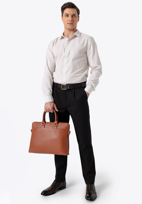 Wittchen Herren-Laptoptasche, 16 Zoll, Hellbraun, Kunstleder, Hellbraun, Öko-Leder - Image 1