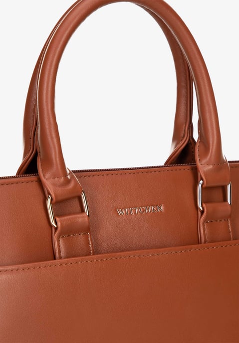 Wittchen Herren-Laptoptasche, 16 Zoll, Hellbraun, Kunstleder, Hellbraun, Öko-Leder - Image 6