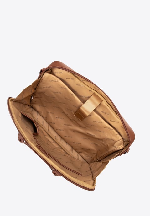 Wittchen Herren-Laptoptasche, 16 Zoll, Hellbraun, Kunstleder, Hellbraun, Öko-Leder - Image 3