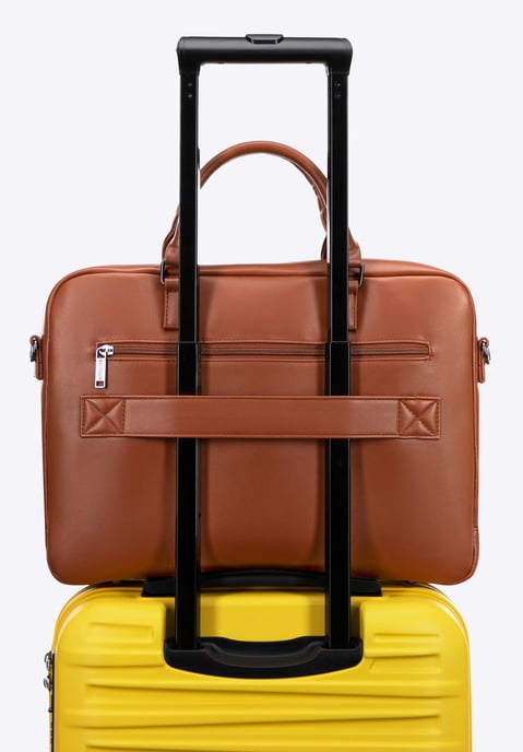 Wittchen Herren-Laptoptasche, 16 Zoll, Hellbraun, Kunstleder, Hellbraun, Öko-Leder - Image 5