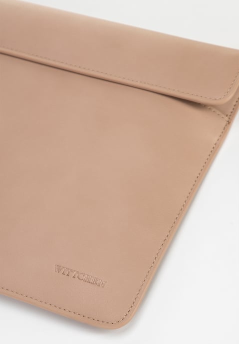 Wittchen Herren-Laptoptasche (13 Zoll) aus Kunstleder, Beige - Image 6