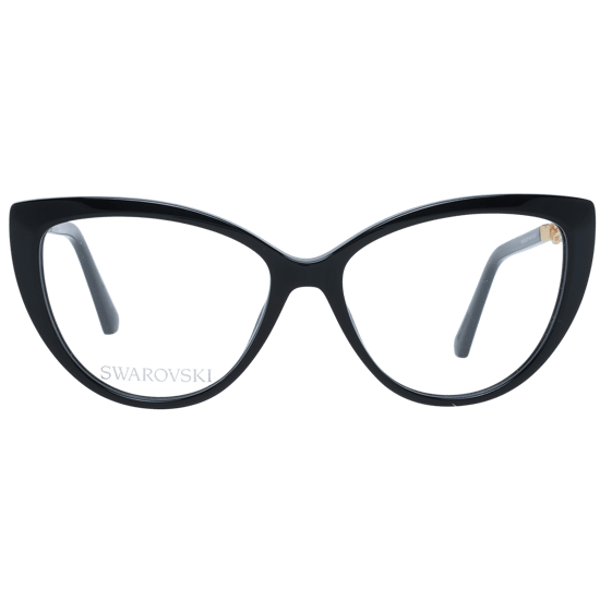 Swarovski Elegante Schwarze Katzenaugen Designer-Brille - Image 2
