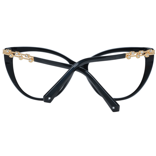 Swarovski Elegante Schwarze Katzenaugen Designer-Brille - Image 3