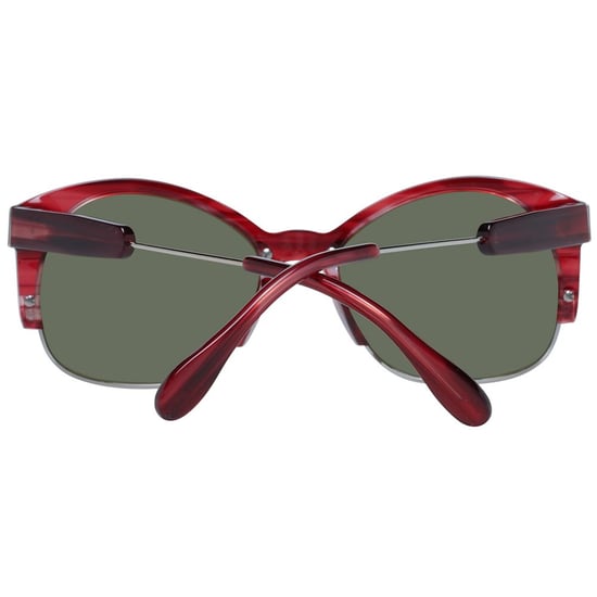 Rote Acetat- und Metallsonnenbrille - Image 2