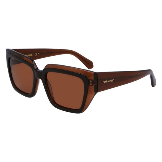 Braune Acetat-Sonnenbrille - Image 1