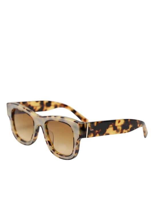 DG4379F Weiße Schildkrötenmuster-Gradient Acetat Sonnenbrille - Image 2