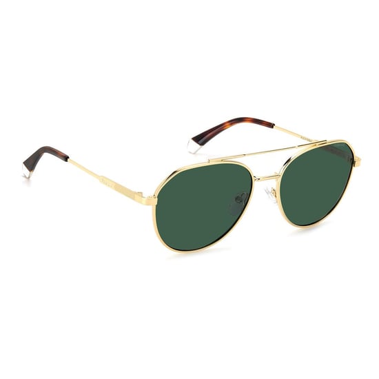 Polaroid Gold Edelstahl Sonnenbrille - Image 3