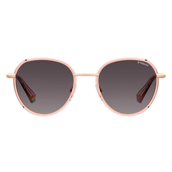 Polaroid Sonnenbrille aus Metall in Roségold - Image 2