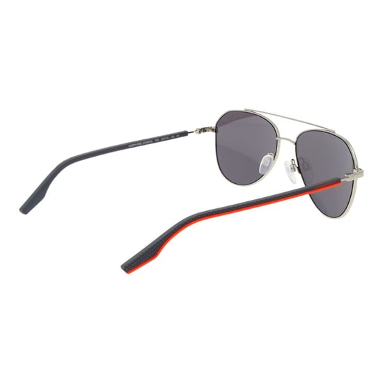 Silberne Gummi-Sonnenbrille - Image 2