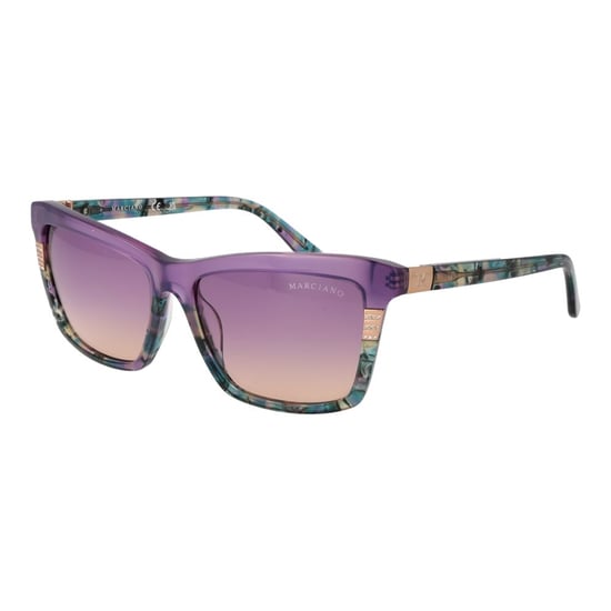 Lila Acetat Sonnenbrille - Image 1