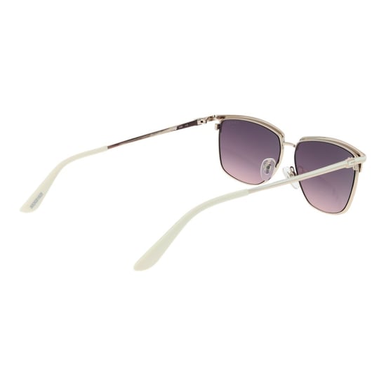Weiße Metallsonnenbrille - Image 2
