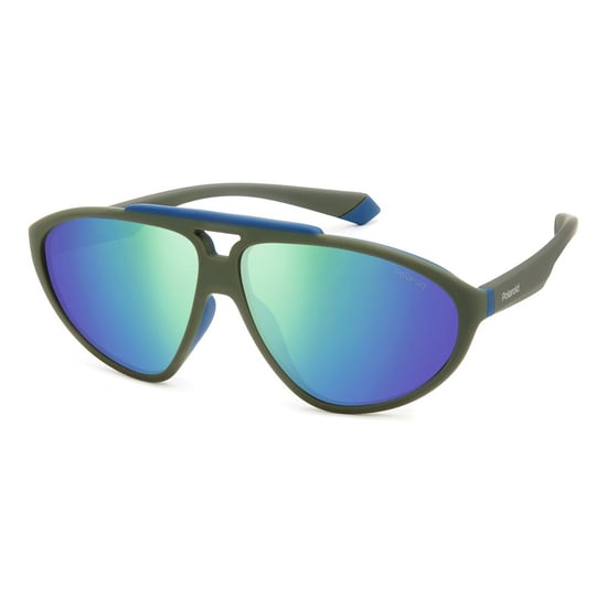 Grüne Gummi-Sonnenbrille - Image 1