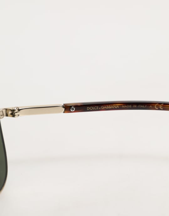 DG2125 Silberner Rahmen Aviator Sonnenbrille - Image 4