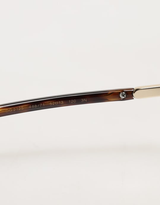 DG2125 Silberner Rahmen Aviator Sonnenbrille - Image 5