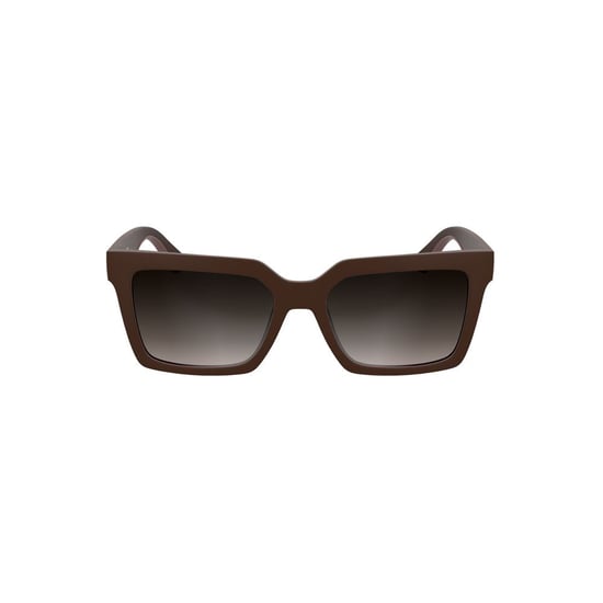 Calvin Klein Rote Biobasierte Stoff Damen Sonnenbrille - Image 1