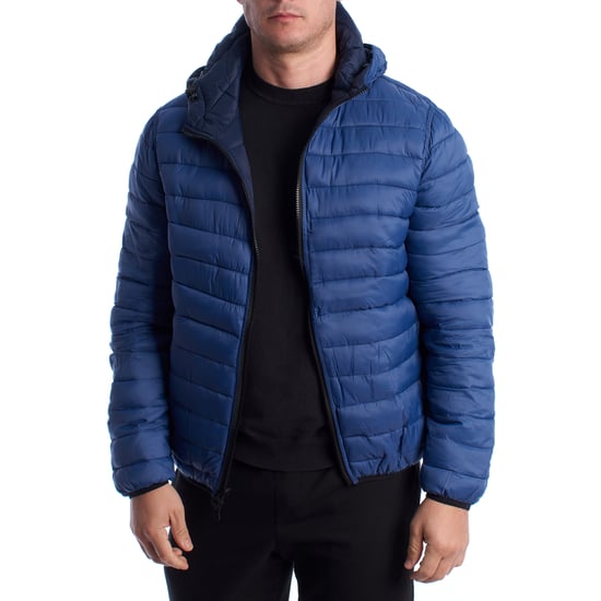 Herren Wendbare Gepolsterte Jacke mit Kapuze 66496 - Image 1