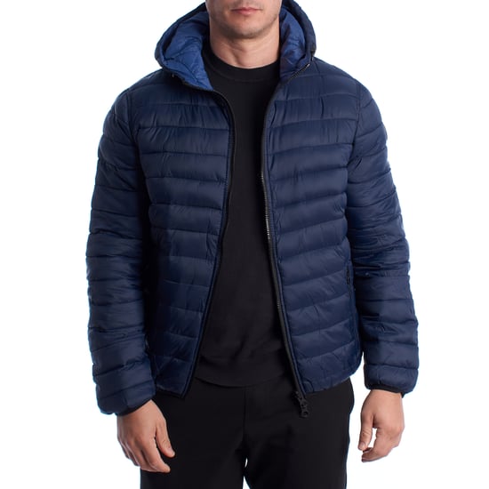 Herren Wendbare Gepolsterte Jacke mit Kapuze 66496 - Image 4