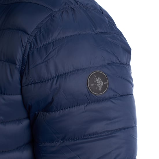 Herren Wendbare Gepolsterte Jacke mit Kapuze 66496 - Image 5