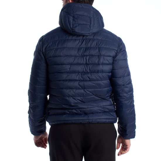 Herren Wendbare Gepolsterte Jacke mit Kapuze 66496 - Image 6