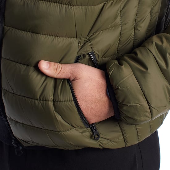 Herren Steppjacke mit Kapuze US40127020 - Image 6