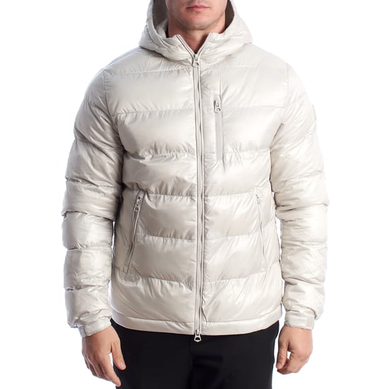 Herren gefütterte Jacke mit Kapuze 66512 - Image 1