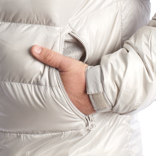 Herren gefütterte Jacke mit Kapuze 66512 - Image 5