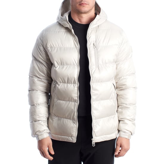 Herren gefütterte Jacke mit Kapuze 66512 - Image 6