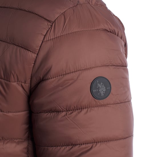 Männer gepolsterte Jacke mit Kapuze US40127020 - Image 2