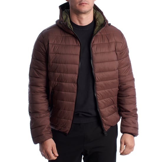 Männer gepolsterte Jacke mit Kapuze US40127020 - Image 6