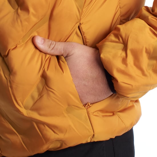 Herren gepolsterte Jacke mit Kapuze US40127001 - Image 5
