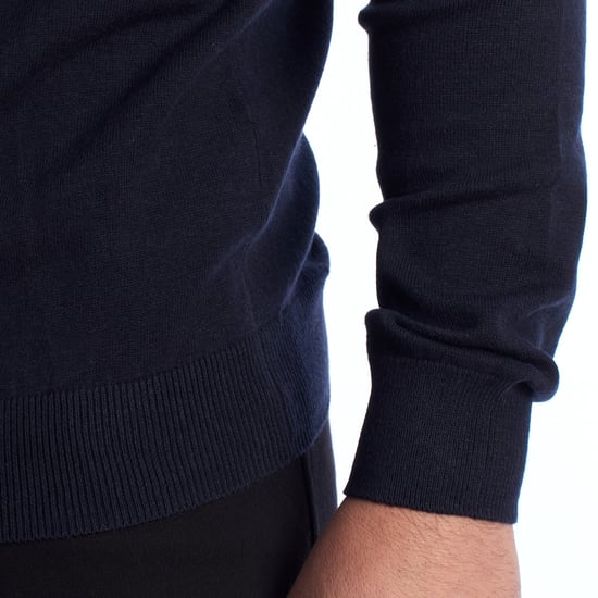 Herren Strickpullover mit Rundhalsausschnitt US40173035 - Image 3