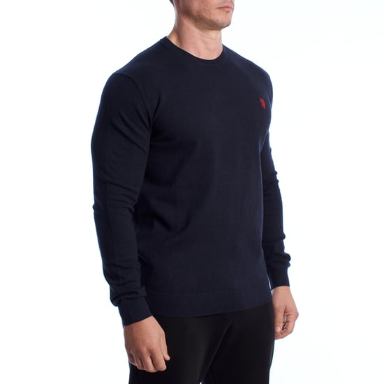 Herren Strickpullover mit Rundhalsausschnitt US40173035 - Image 4