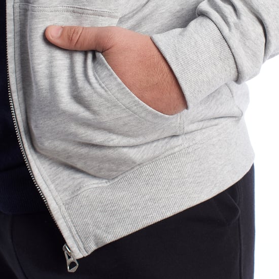 Herren Kapuzenpullover mit Reißverschluss 67931 - Image 4