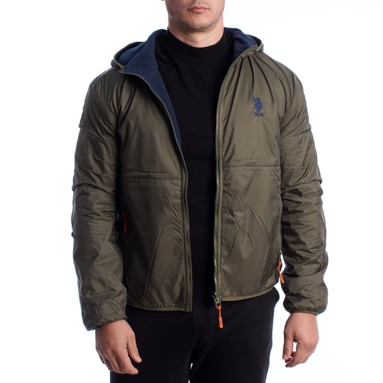Herren Wendefleece- und winddichte Jacke US40126001 - Image 6