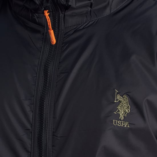 Herren Wendefleece- und Windjacke US40126001 - Image 3