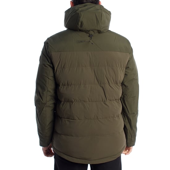 Herren gefütterte Parkajacke mit Kapuze US40127016 - Image 4