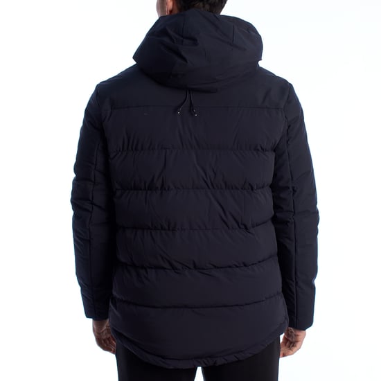 Herren gepufferte Parkajacke US40127005 - Image 5